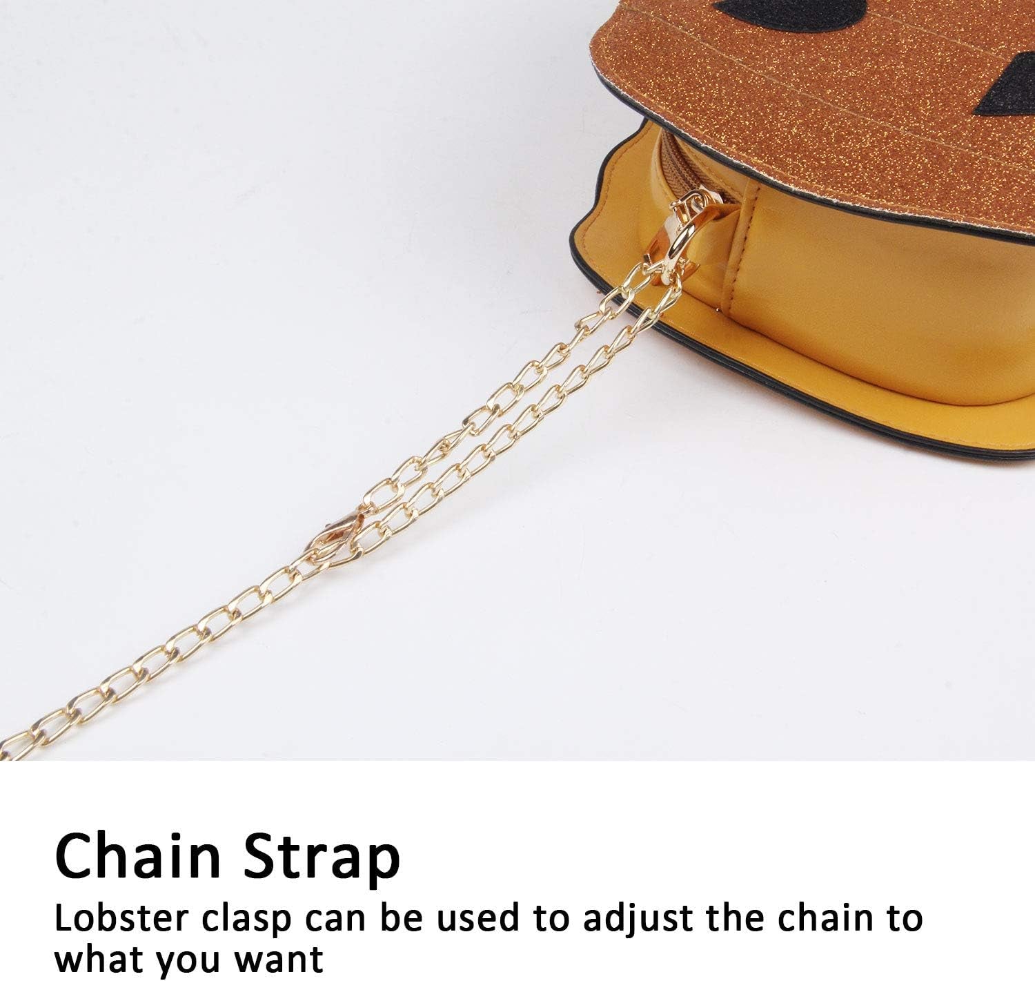 Women Pumpkin Shoulder Bag Novelty Devil Crossbody Purse Fashion Halloween Trick or Treat Purses and Handbags