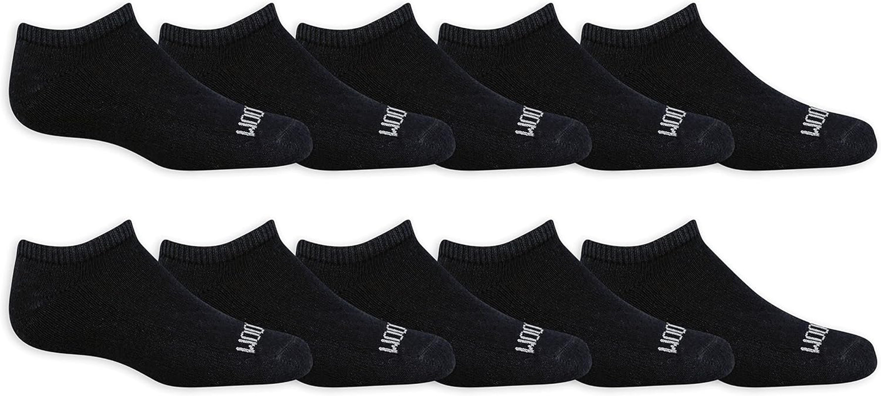 Boys' 10 Pair Pack Dual Defense Cushioned Comfort Socks