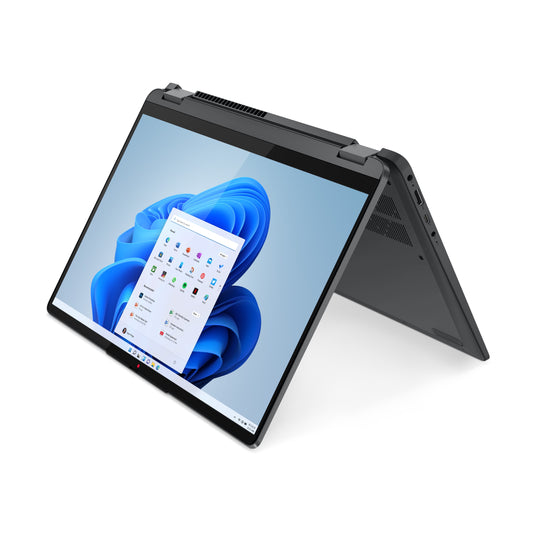 Ideapad Flex 5 14IAU7 14" WUXGA Multi-Touch, Intel Core I3-1215U, 8GB Lpddr4X, Intel UHD Graphics, 256GB SSD, Win 11 Home in S Mode, Storm Grey, 82R7003WUS