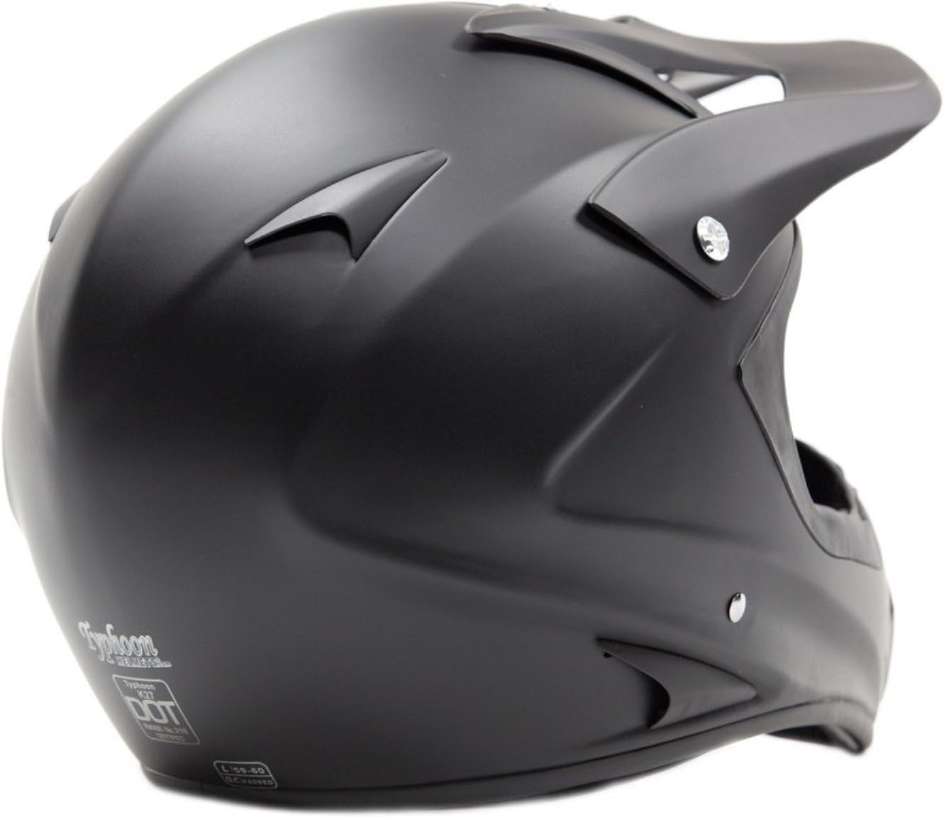 Typhoon ATV Motorcycle Helmet with Goggles & Gloves - DOT Certified Off-Road Racing Protection Gear Set for Adults/Teens - Durable MX Combo Pack