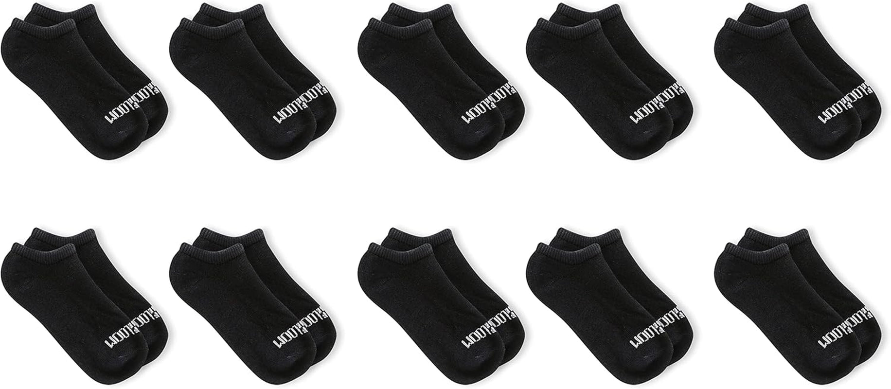 Boys' 10 Pair Pack Dual Defense Cushioned Comfort Socks