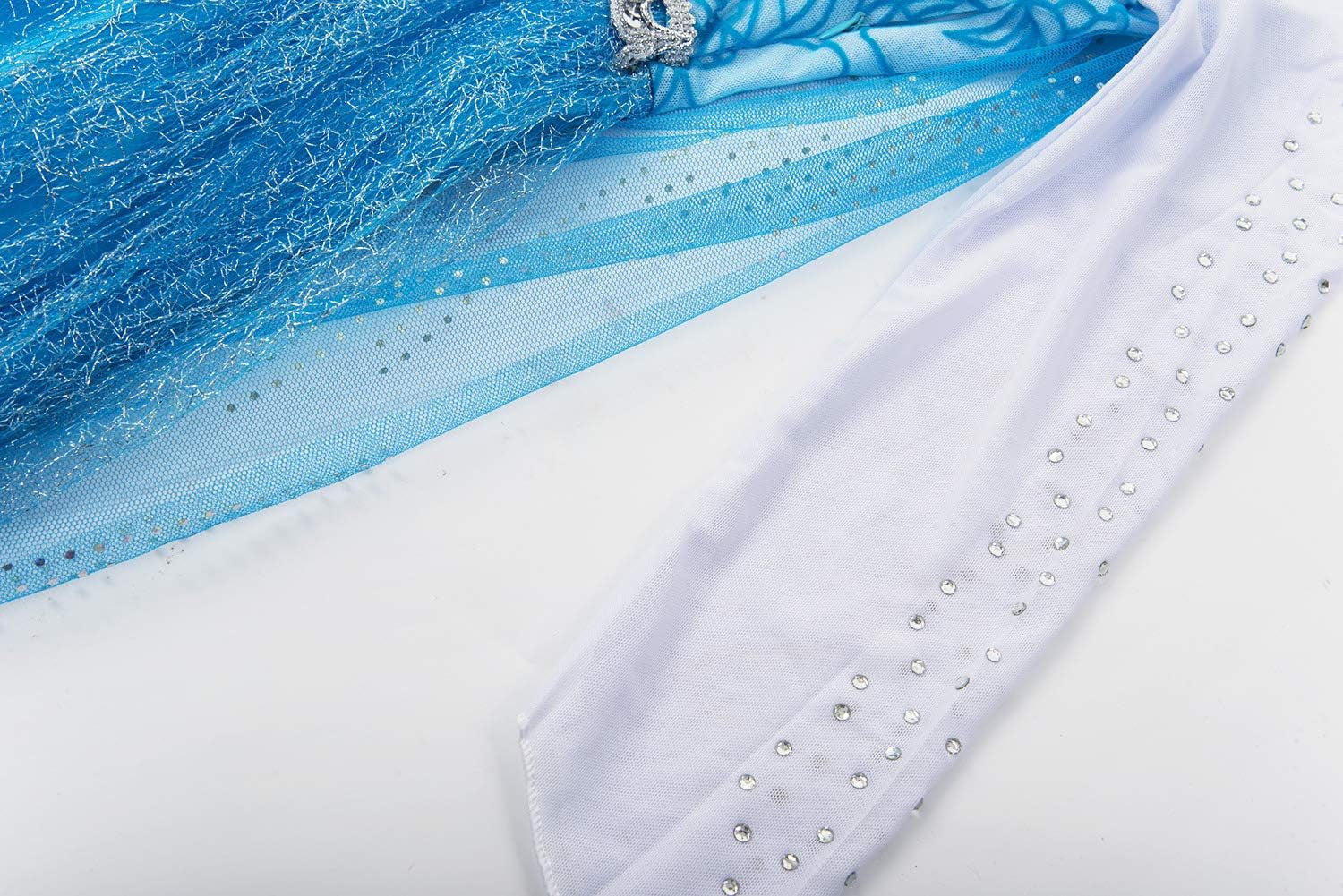 Girls Elsa Costume Frozen Princess Dress Up