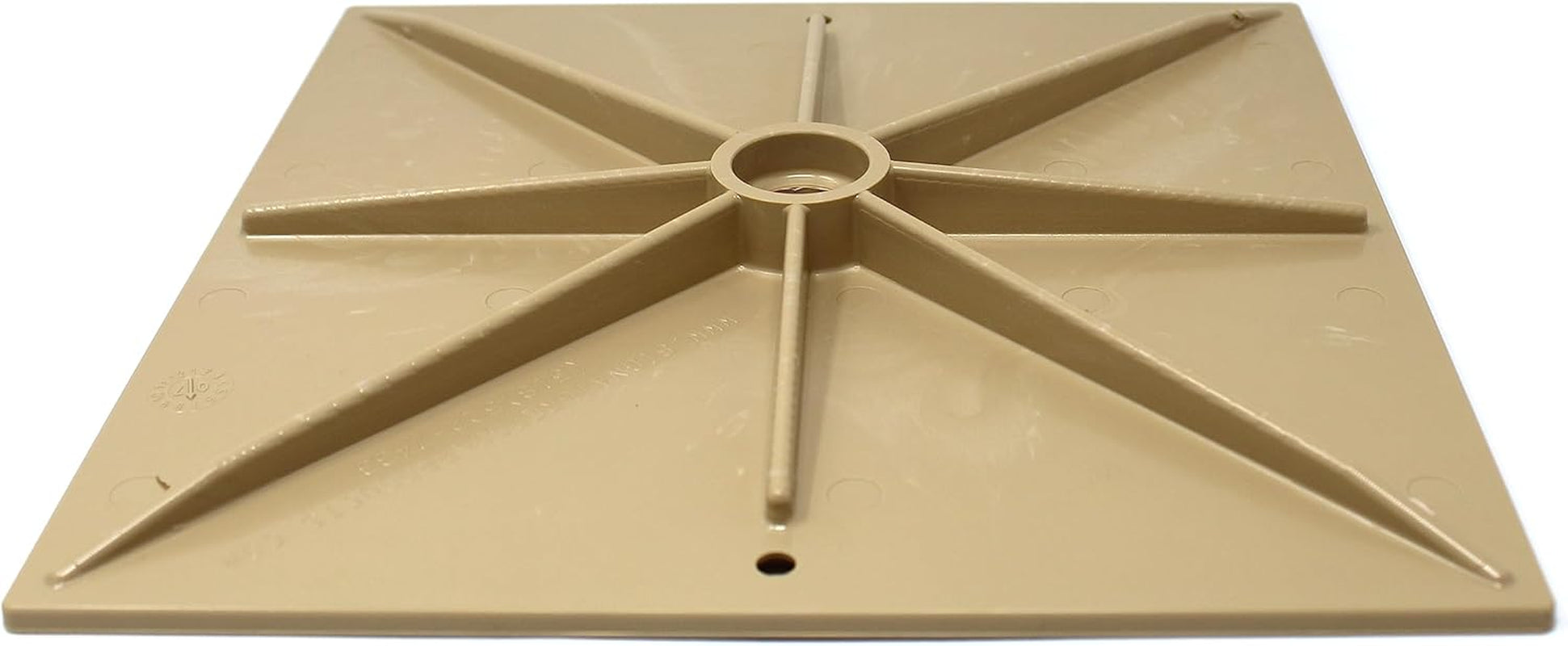 10 Inch Square Skimmer Deck Cover 10"X10" Lid Replacement for Hayward SPX1082E SP1082 (2, Tan)