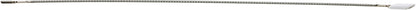 B1T16 Toilet Connector, Braided Stainless Steel-3/8-Inch Female Compression Thread X 7/8-Inch Female Ballcock Thread, 16-Inch Length