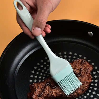 3Pcs Cream Scraper DIY Bread Cake Butter Spatula Mixer Oil Brushs Kitchen Baking Tools Silicone Spatula Non-Stick Kitchen