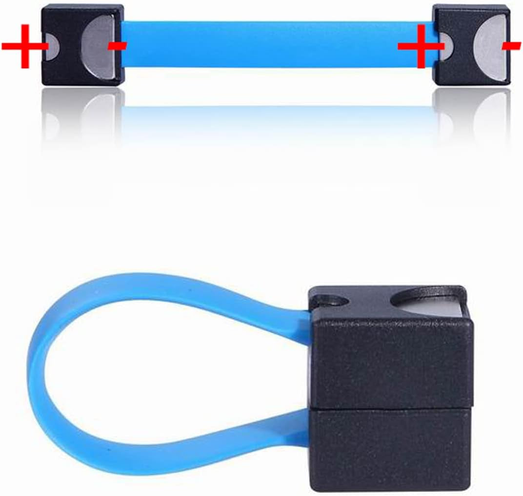 Portable Magnetic AA/AAA Battery Phone Emergency Charger with Microusb-Lightning Adapter and Microusb-Typec Adapter Suit for Cell Phone Smart Devices